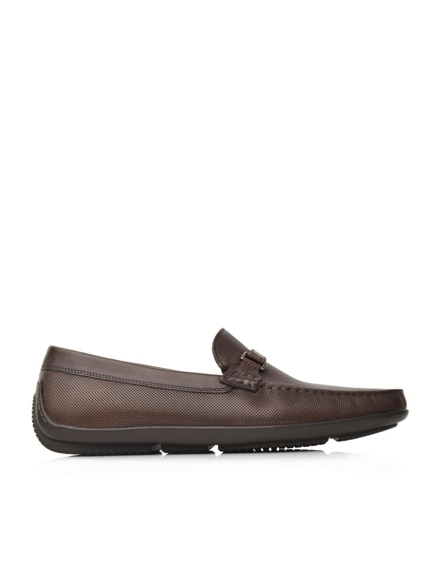 Language Shoes Men's James Driver Brown Loafers