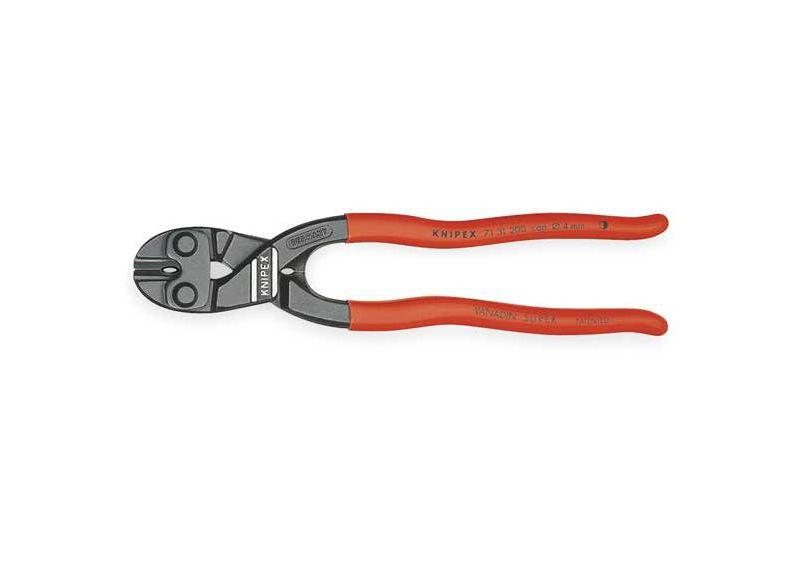 KNIPEX 71 31 200 SBA Mini Bolt Cutter,Steel,8 In. L