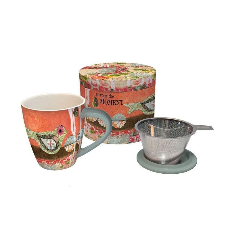 Life Noble Notes Bound On Side Stitched Notebooks: 5 in x 7 in. (Orange Cover, Gridded Pages)