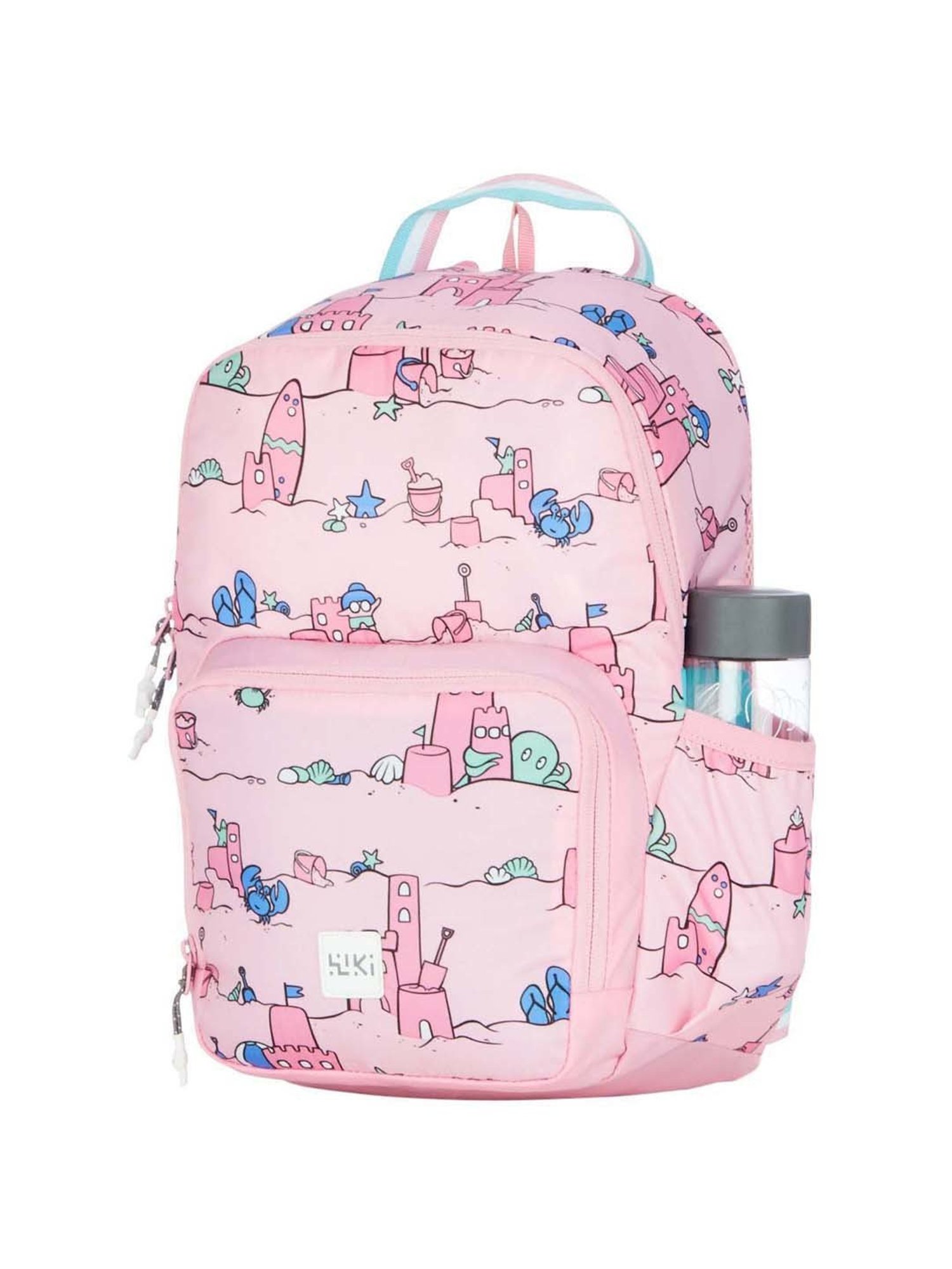Wiki 11 Ltrs Pink Medium Backpack