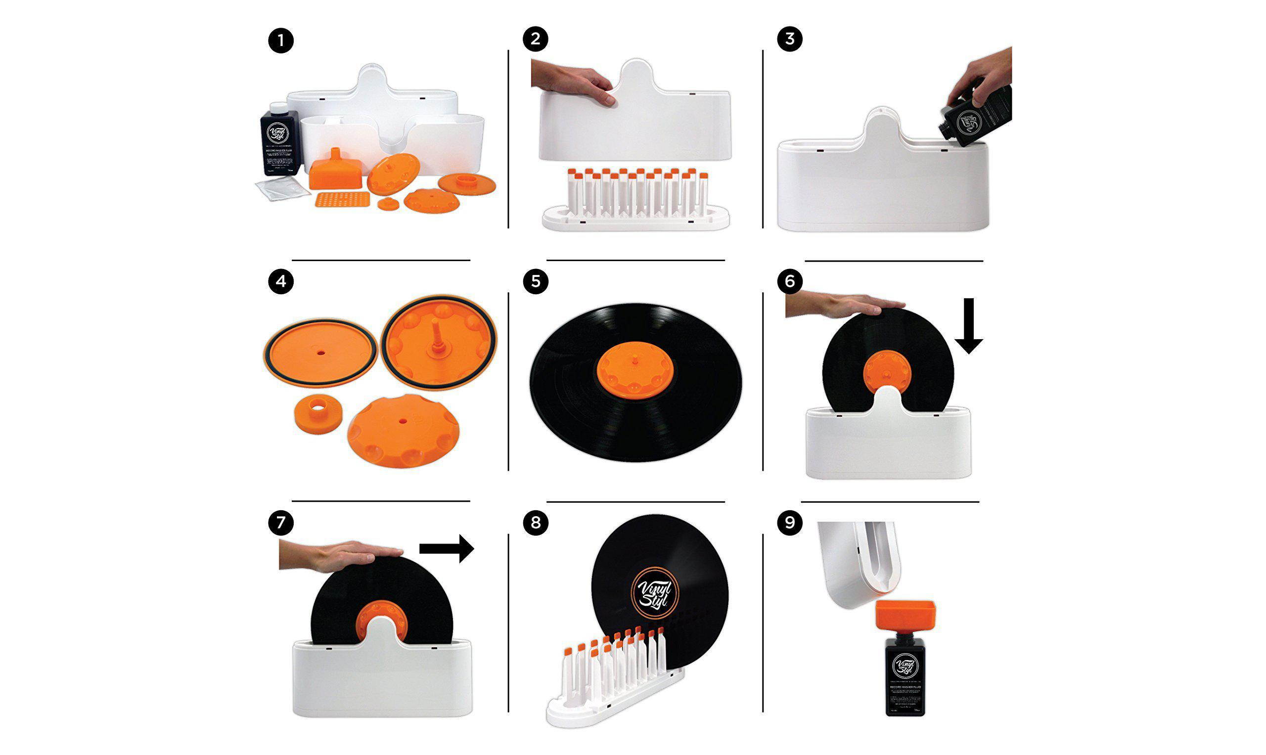 Vinyl Styl Deep Groove Record Washer System