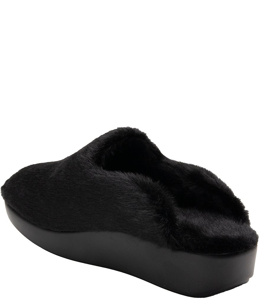 Alegria Leisurelee Faux Fur Shearling Slipper Clogs