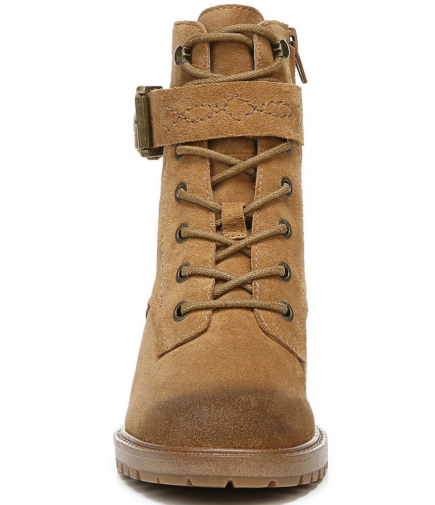 Zodiac Gemma Suede Lug Sole Booties