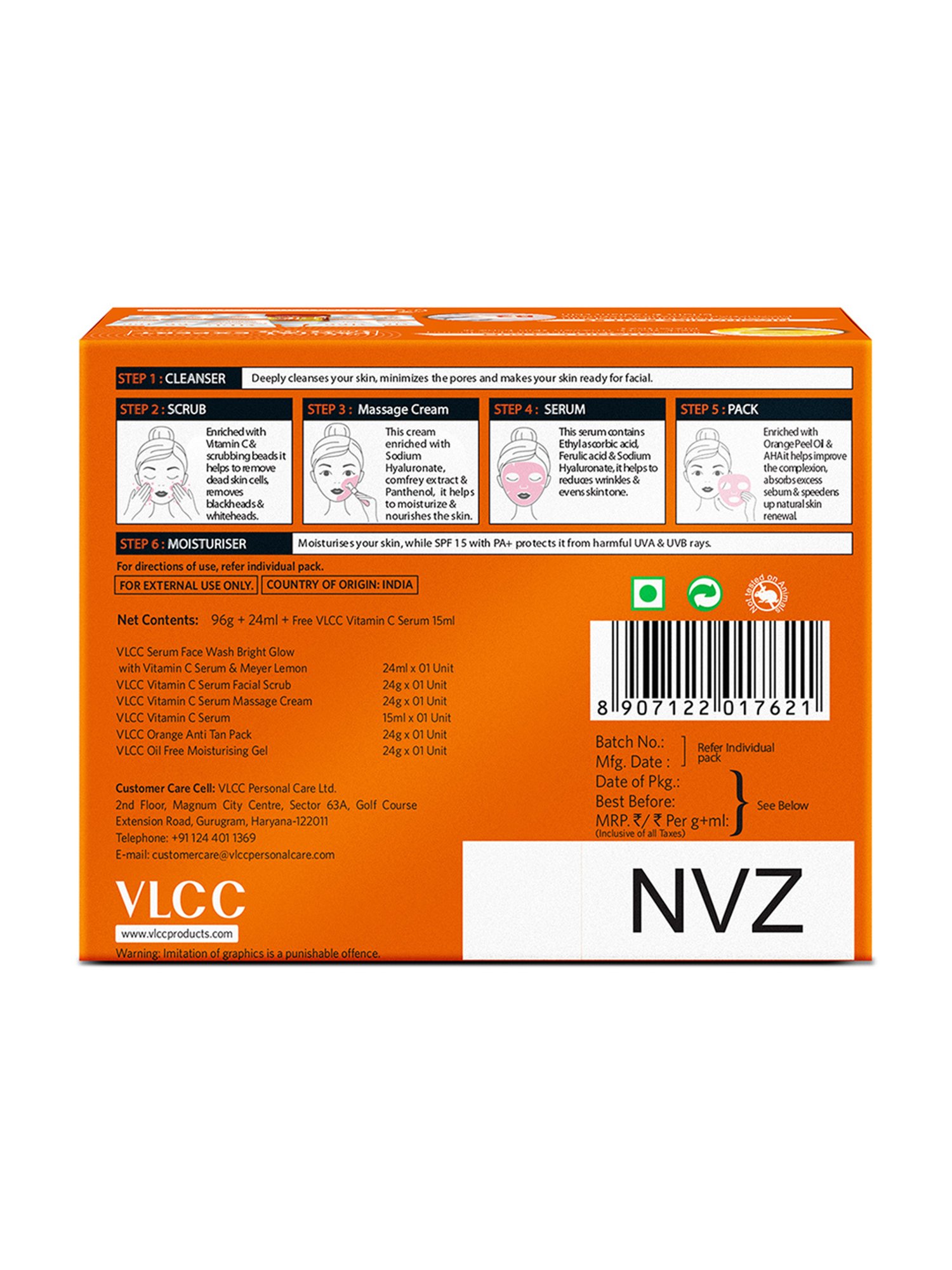 Globus Naturals Papaya Facial Kit