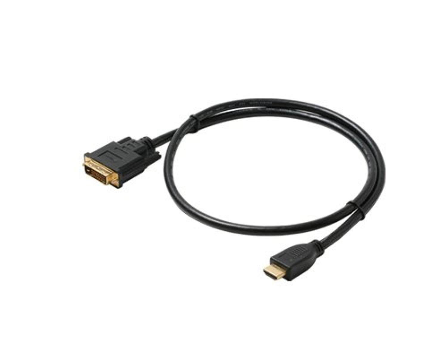 steren 516910bk 10feet dvid dual to hdmi gold cable
