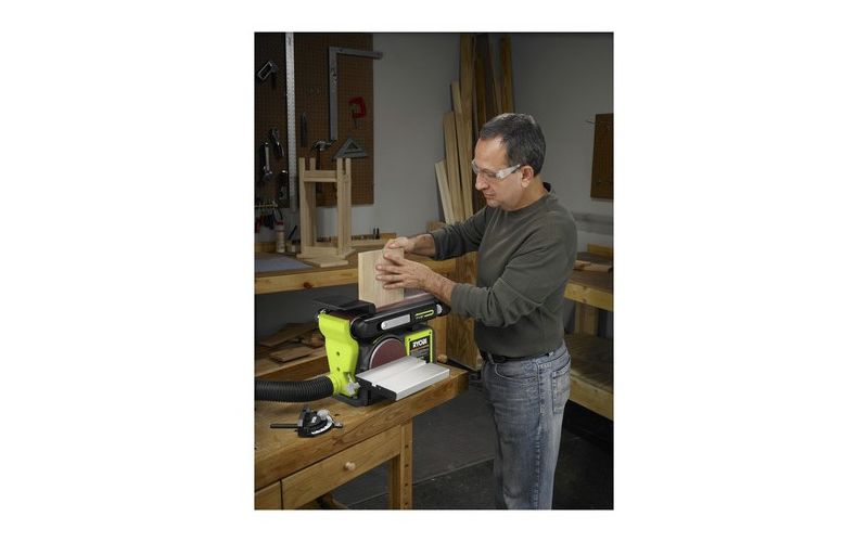 Ryobi ZRBD4601G 4 in. x 36 in. Bench Belt/Disc Sander