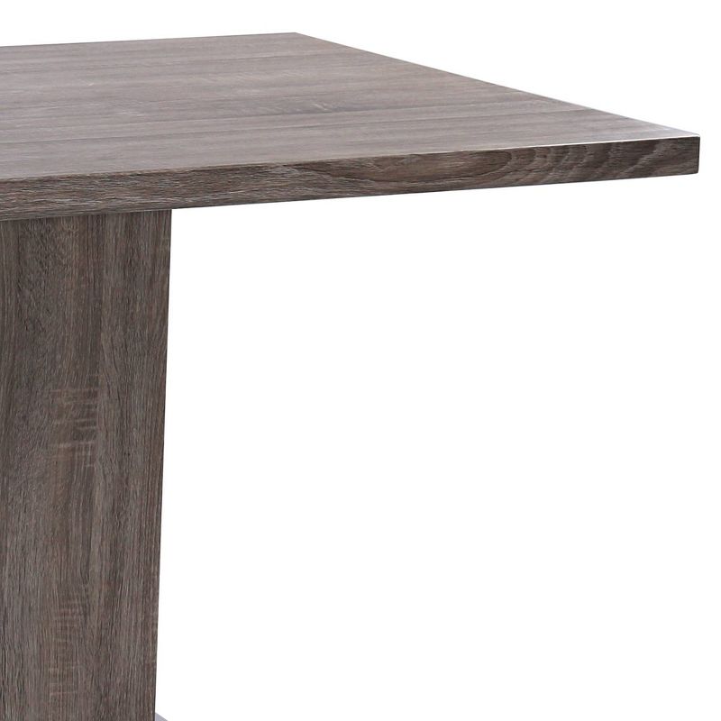 Lukin Dining Table Steel - Modern Home