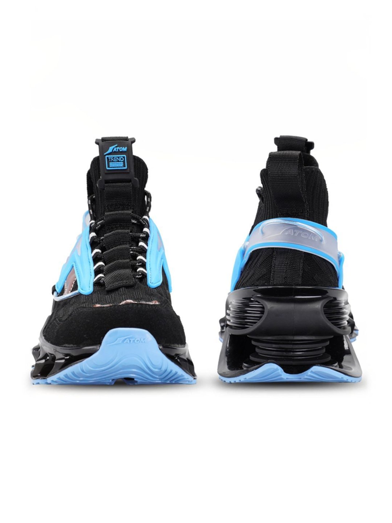 Atom Men's Spring Edge Alpha 1 Black Running Shoes