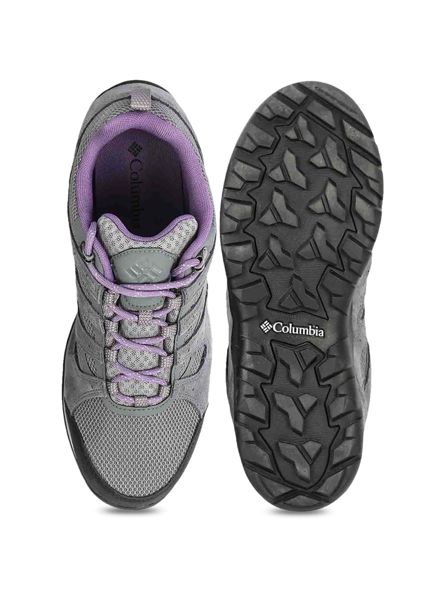 Columbia Women's REDMOND V2 WP Grey Hiking Shoes