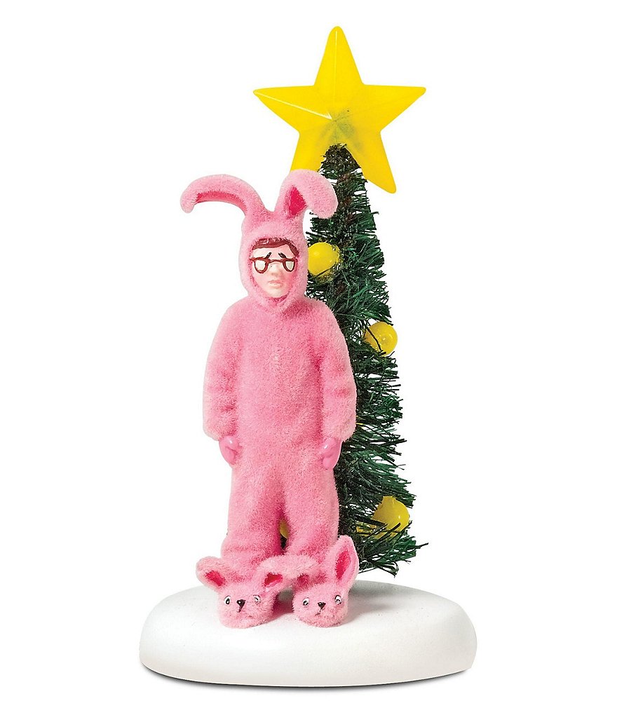 Department 56 A Christmas Story Pink Nightmare Ralphie Figurine