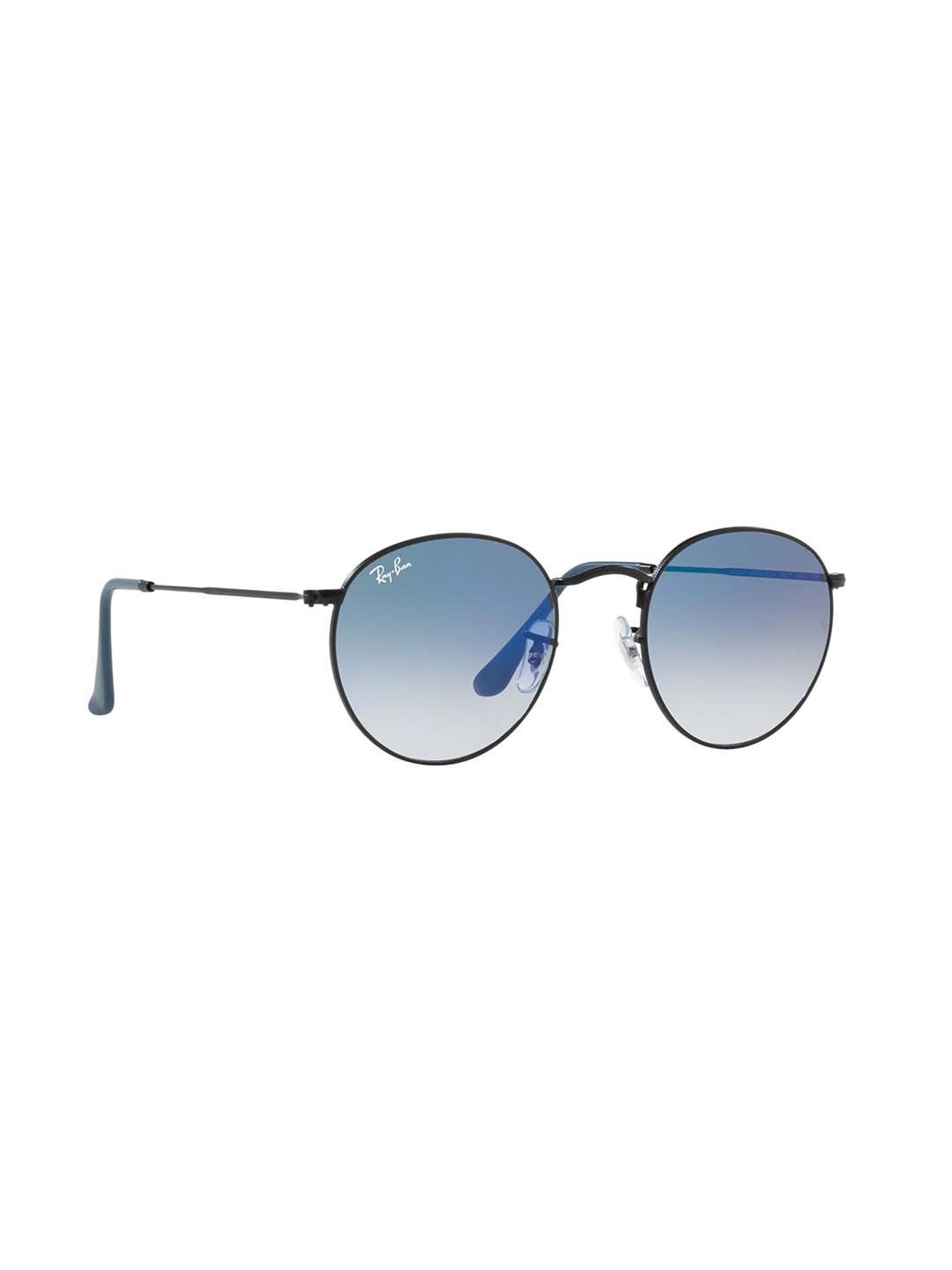 RAY-BAN Men Gradient Blue Lens Round Sunglasses - 0RB3447I006/3F50