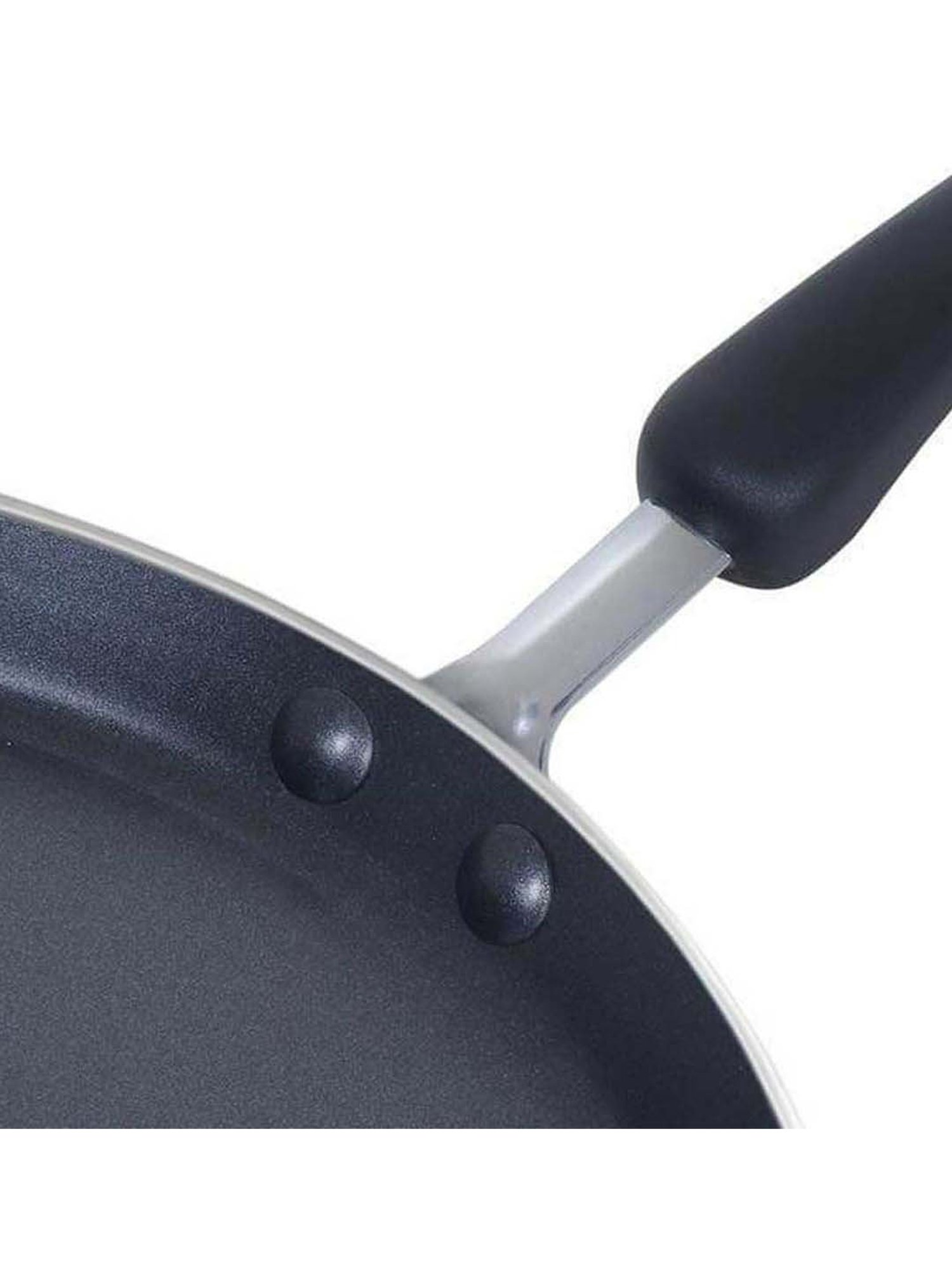 Nirlon Pure Grade Virgin Aluminium Non-stick Induction Base Flat Tawa - 26 cm Diameter