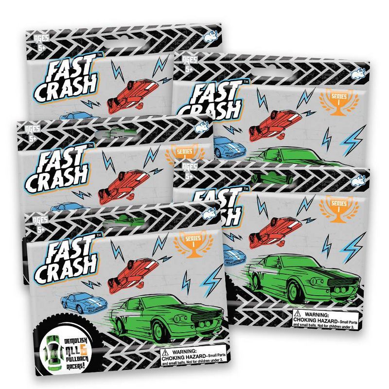 Fast Crash Cars Bundle of 5