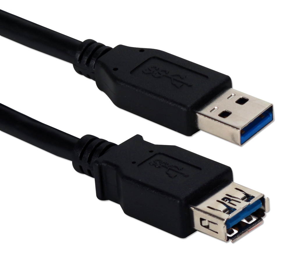AYA 10Ft. (10 Feet) USB 3.0 SuperSpeed Male A to Female A Extension Cable