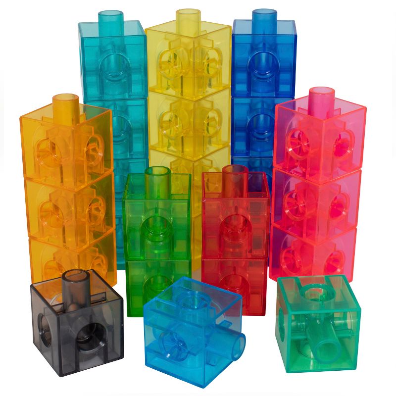 Edx Education Translucent Linking Cubes - Set of 100