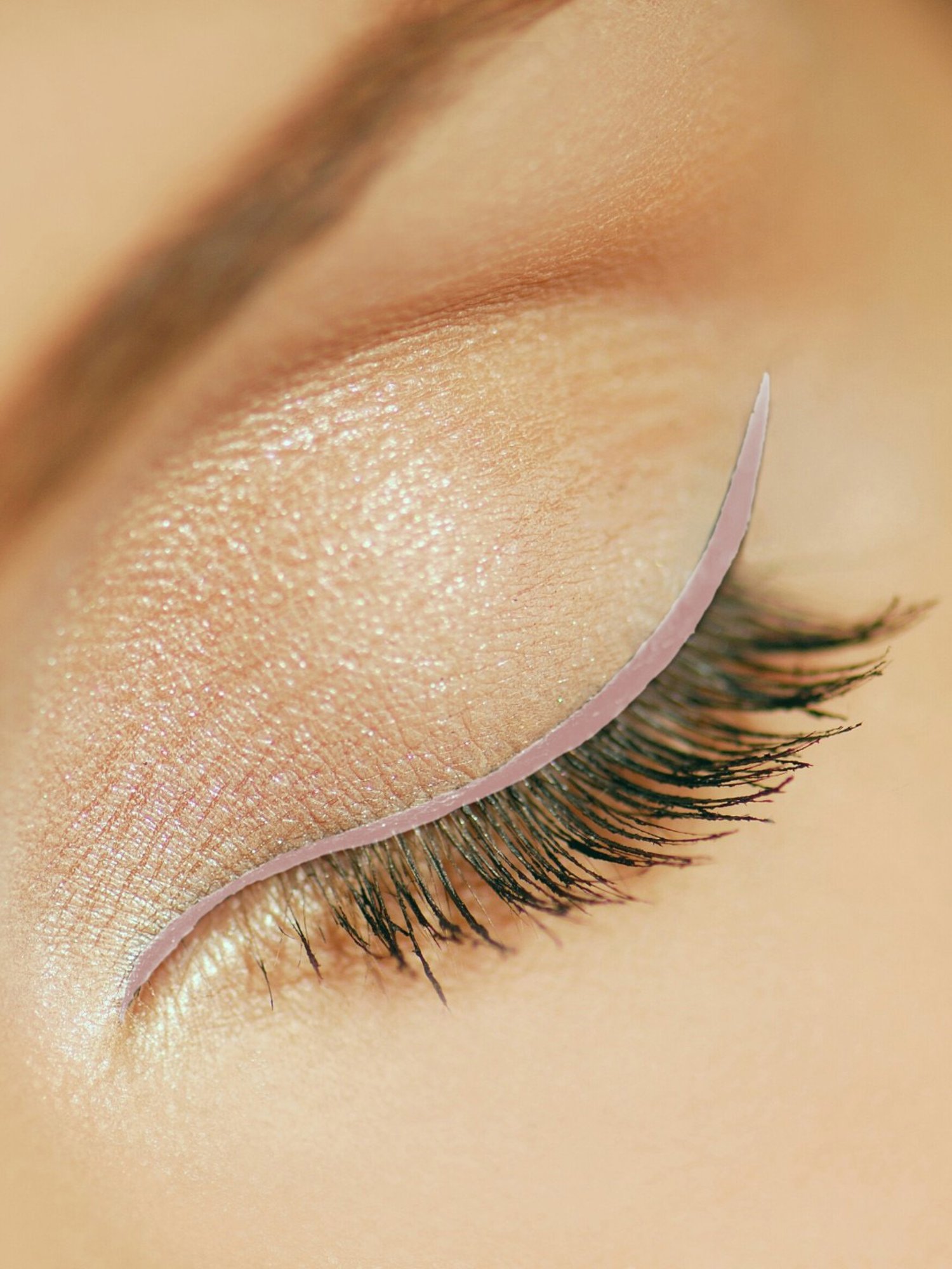 KINDED Liquid Eye Liner Golden Glaze & Greyish Silver Combo