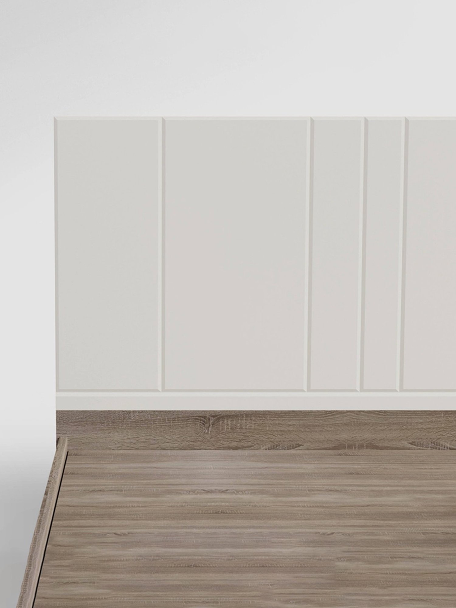 Godrej Interio Chime Sonoma Oak Engineered Wood Queen Bed