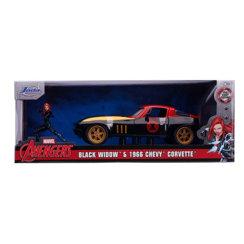 Hollywood Rides Marvel - 1966 Chevy Corvette - 1:24 Scale