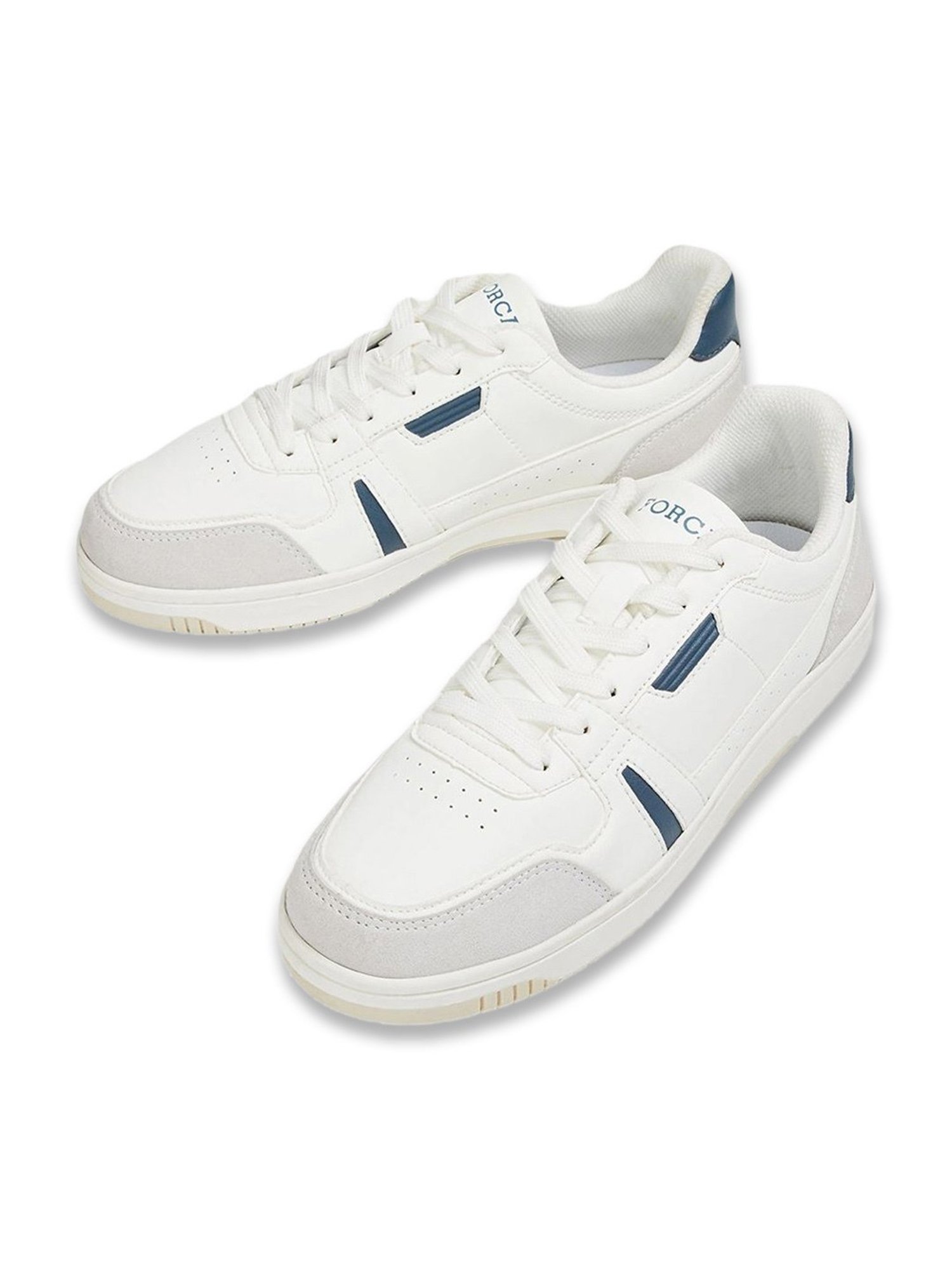 Forca by Lifestyle Men's White Casual Sneakers