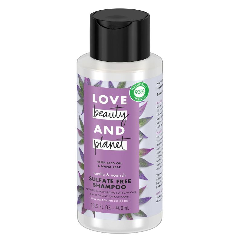 Love Beauty and Planet Hemp Seed Shampoo - 13.5 fl oz