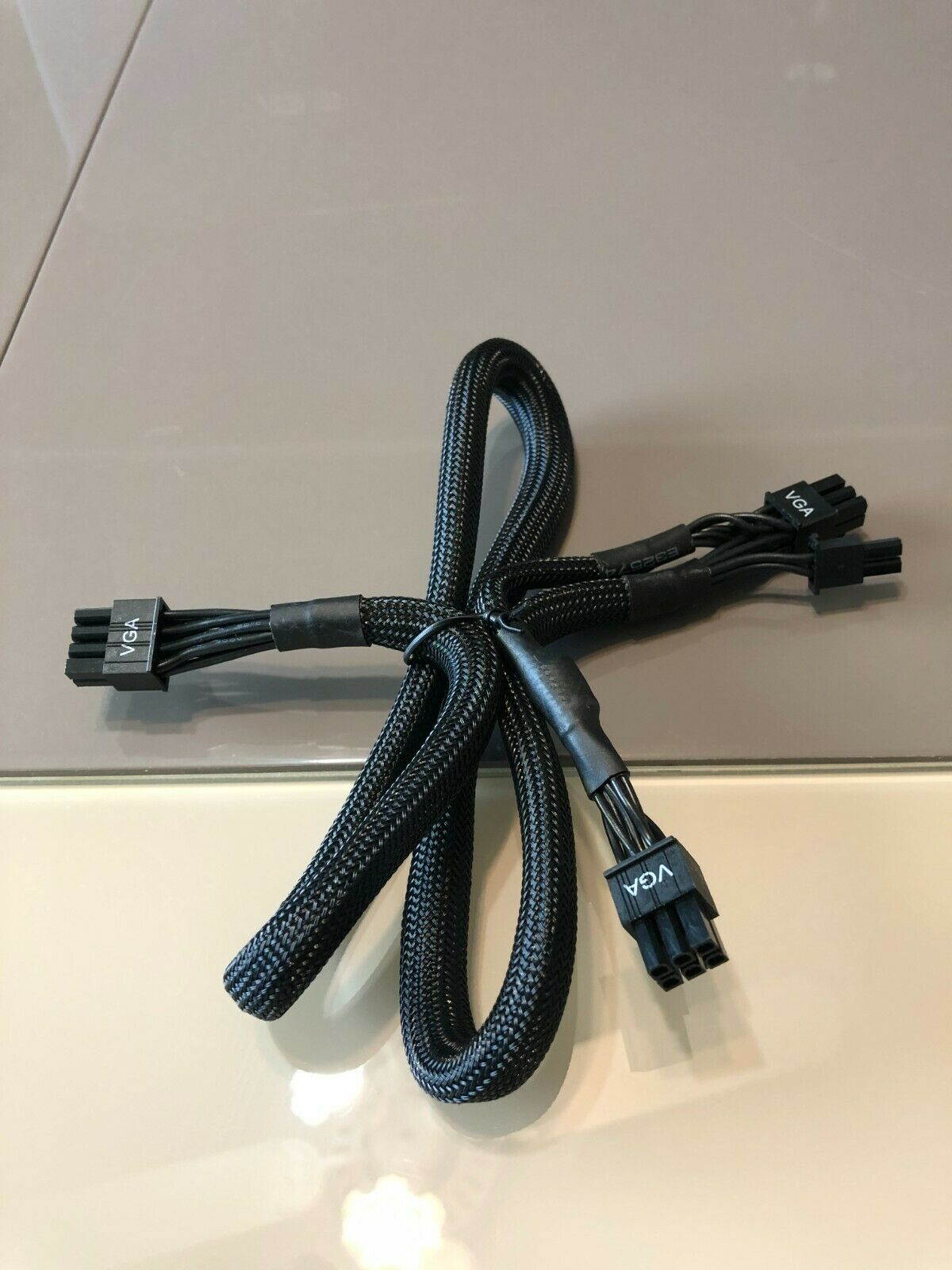 8 PIN TO dual 8 pin 6 PIN PCIE VGA Power Supply Cable for EVGA SuperNOVA,Origin