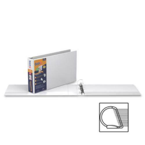 Stride Quickfit Ledger Binder - Ledger, Legal - 11" X 17", 8.50" X 14" - D-ring