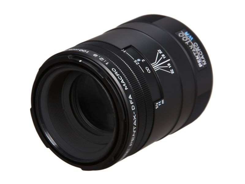 PENTAX 21910 smc PENTAX D FA MACRO 100mm f/2.8 WR Lens Black