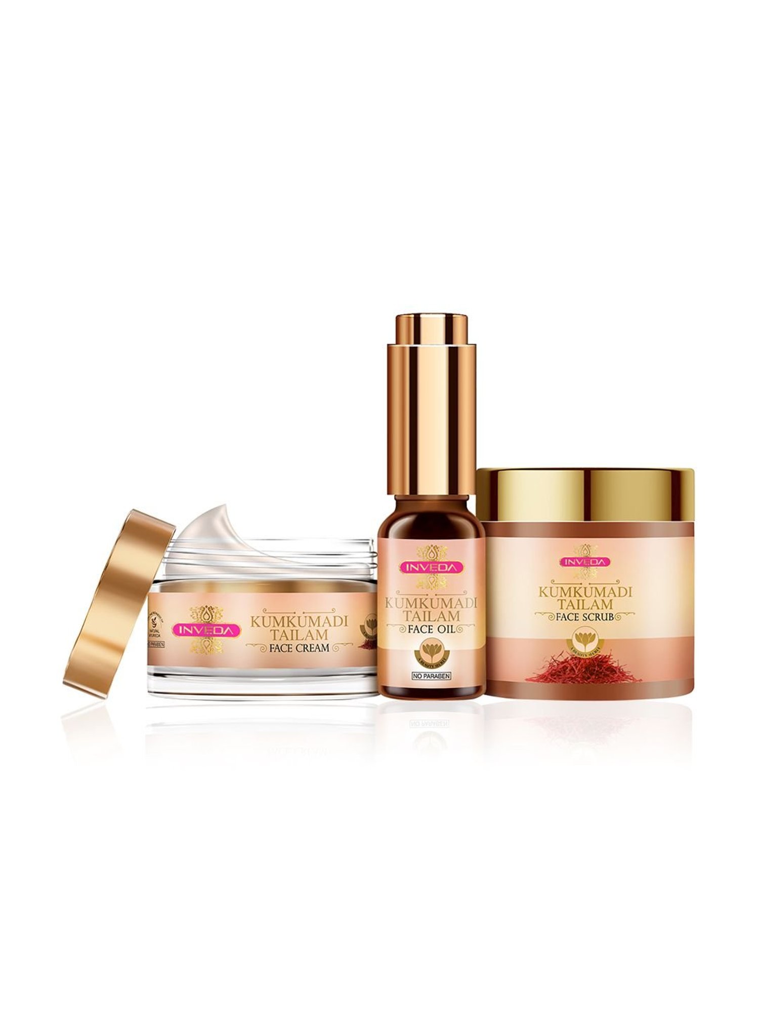 INVEDA Kumkumadi Tailam Combo Prevents 9 Skin Problems