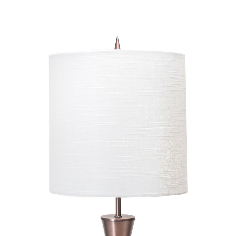 nuLOOM Callahan 29" Metal Table Lamp Lighting - Brass 29" H x 11" W x 11" D