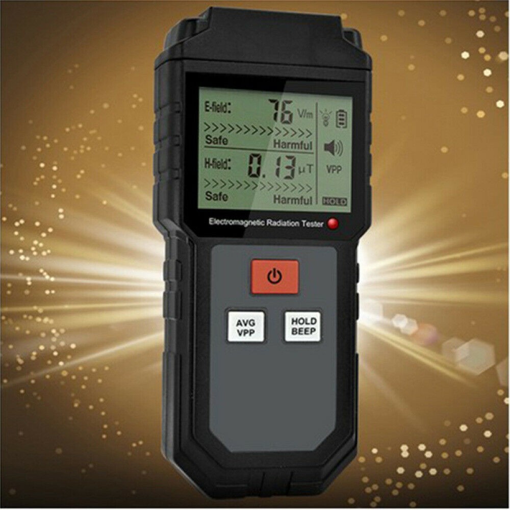 LCD Electromagnetic Field Radiation Monitor Tester Radio Wave For Computer