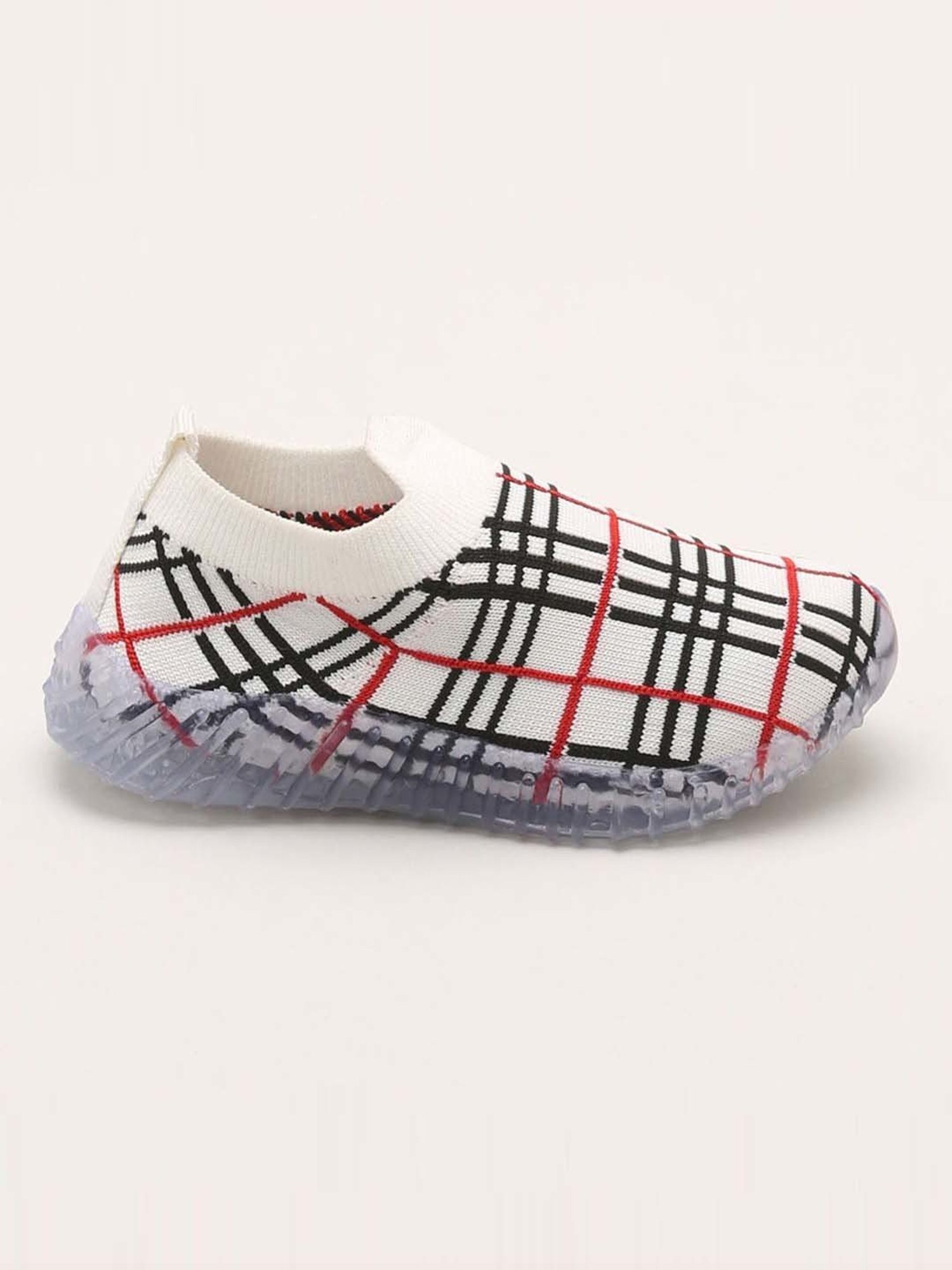 Priaansha Kids White Casual Slip-Ons