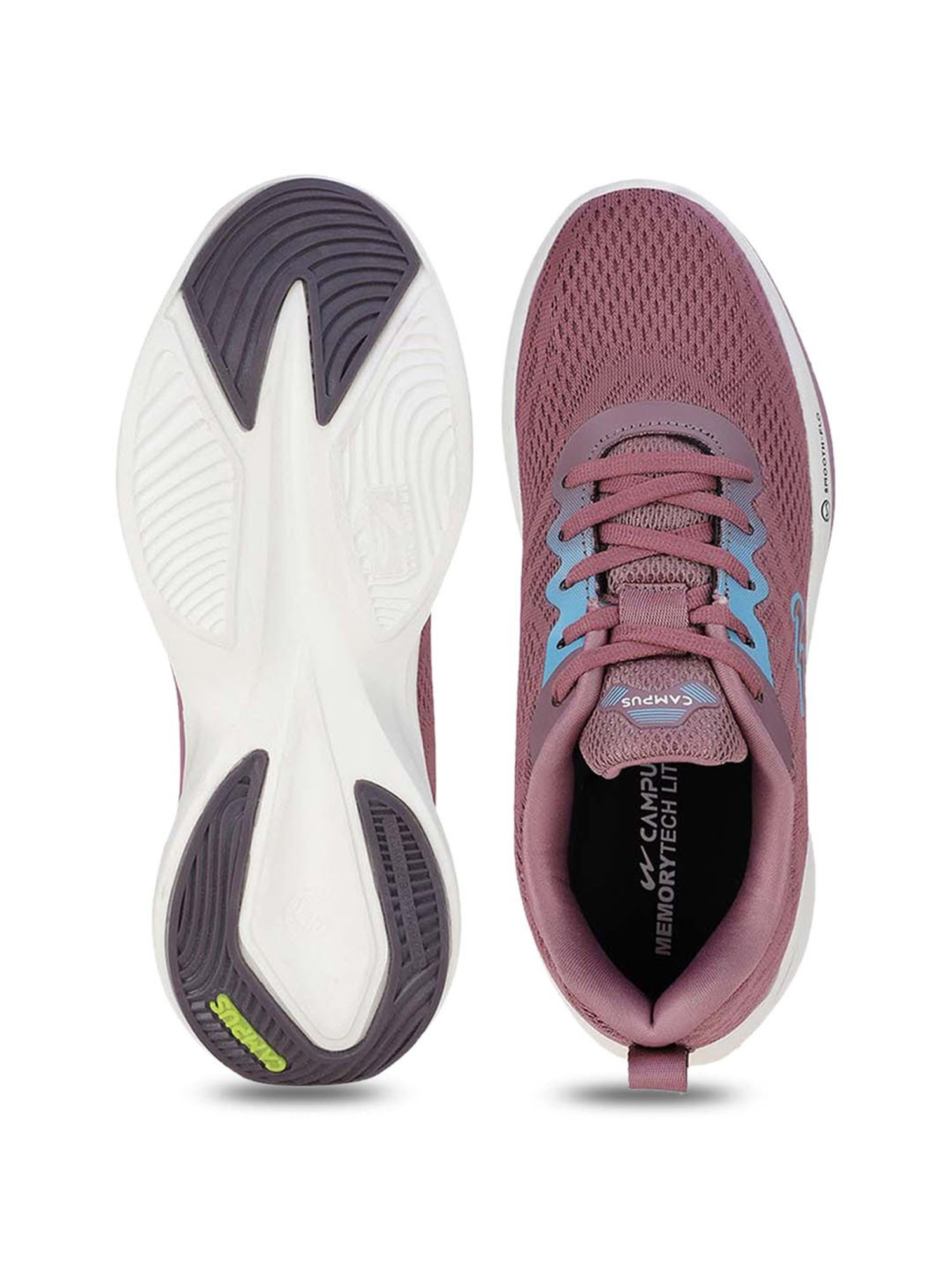Campus Women's CRISSY Mauve Running Shoes
