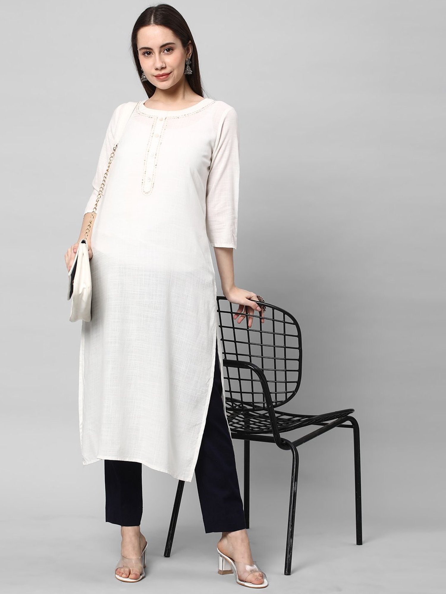 Kami Kubi Navy Linen Pants