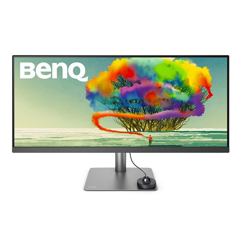 BenQ PD3420Q 34 Inch 21:9 Video Editing and Graphic Design, WQHD, HDR, P3 Design Monitor