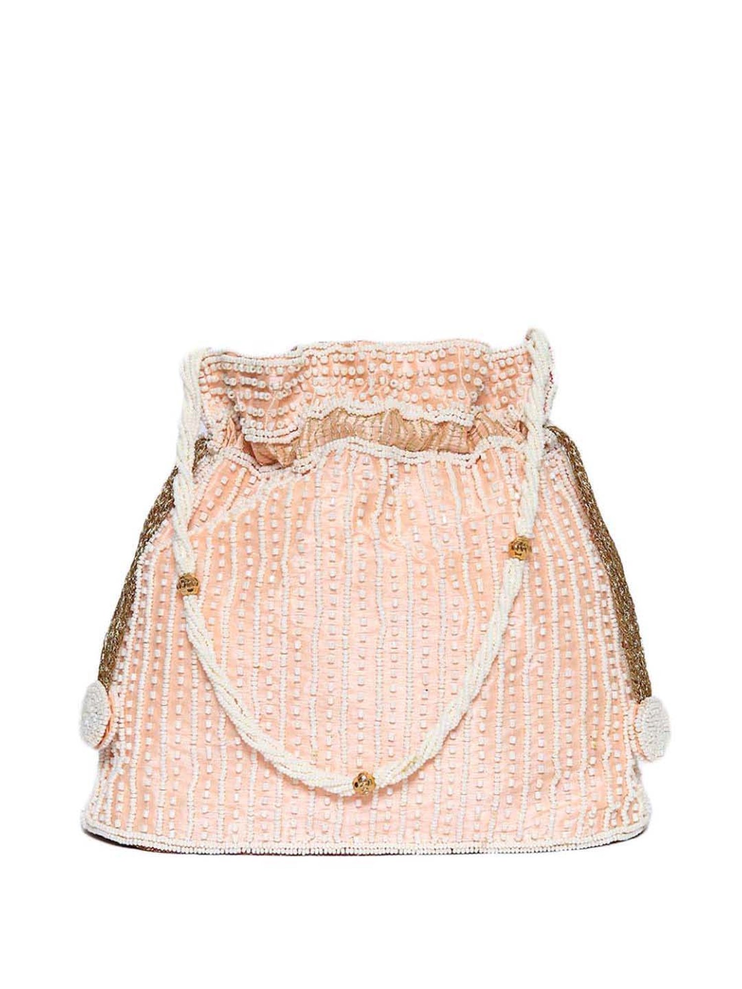 Call It Spring Silver Embellished Potli