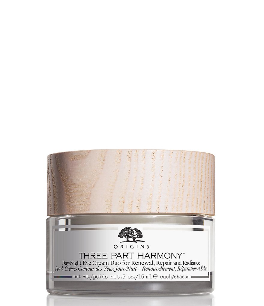 Origins Three Part Harmony Day & Night Eye Cream Duo for Renewal, Repair and Radiance