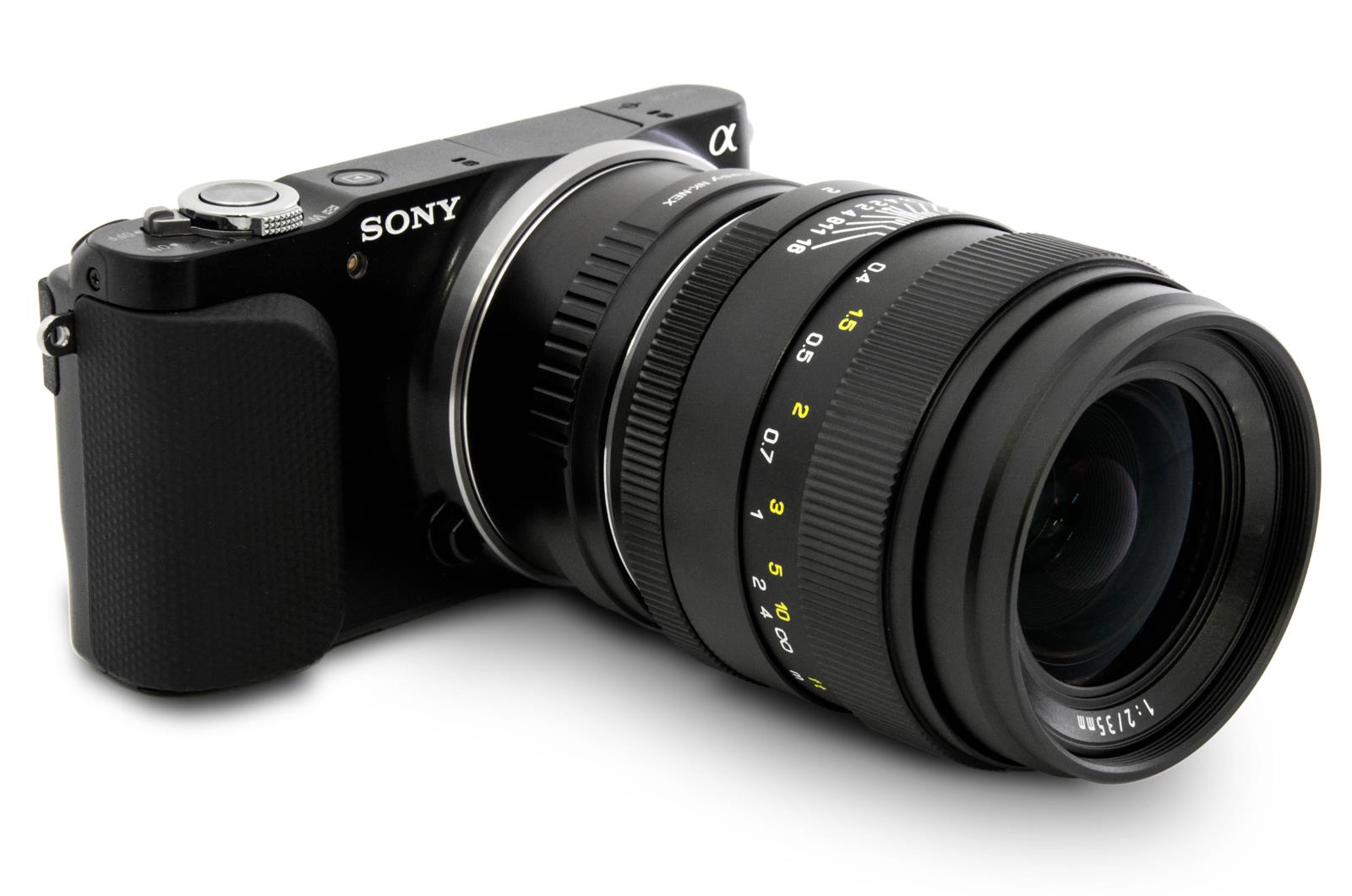 Oshiro 35mm f/2 LD UNC AL Wide Angle Full Frame Prime Lens for Panasonic Lumix DMC GM5, GH4, GM1, GX7, GF6, G6, GH3 G1, GH1, GF1, G10, G2 GH2 and GF2 Mirrorless Digital Cameras (EOS-M43 Adapter)