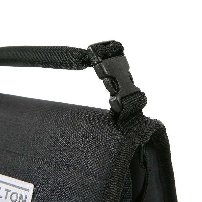 Fulton Bag Co. Quilted Lunch Sack - Black