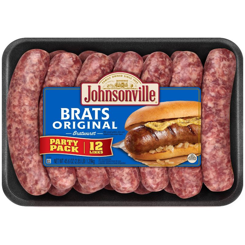 Johnsonville Original Bratwurst Party Pack - 45.6oz/12ct