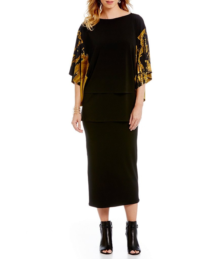 Eva Varro Long Straight Skirt