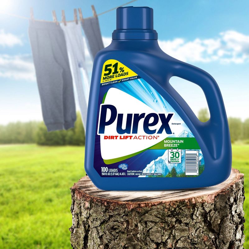 Purex Mountain Breeze HE Liquid Laundry Detergent - 150 fl oz