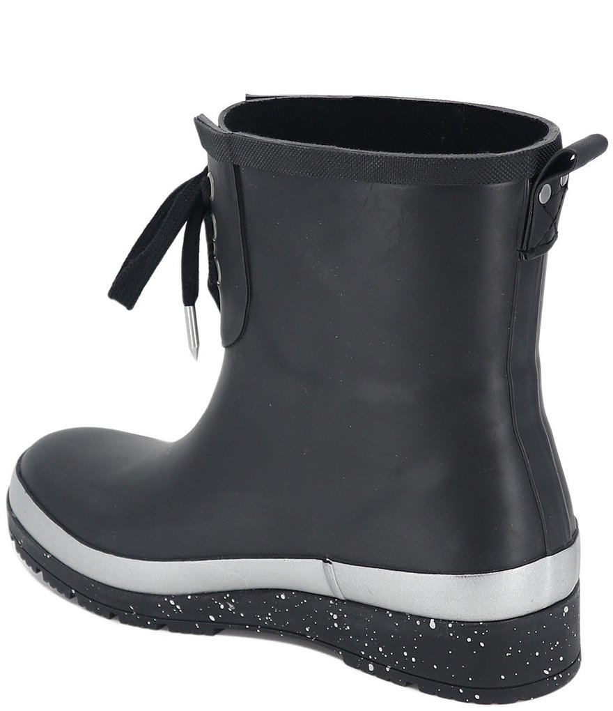 Splendid Dawn Lace Front Wedge Rain Booties