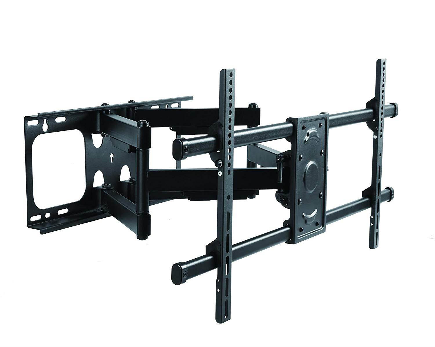 ELITE MOUNT - Heavy Duty Dual Arm Articulating TV Wall Mount Bracket for Sony XBR75X940D 75-Inch 4K HDR Ultra HD TV, Reduced Glare - Buy Smart!