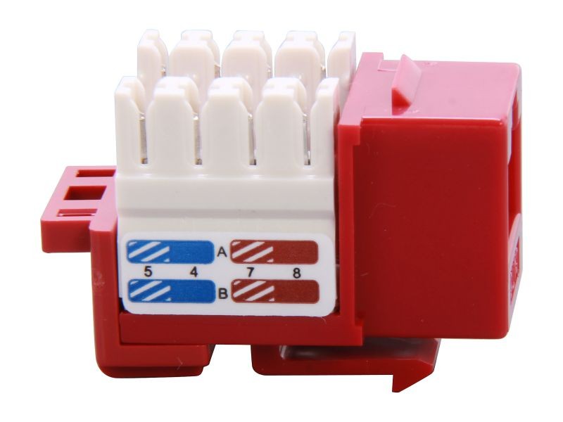 Micro Connectors CAT5 RJ45 Coupler F-F Straight