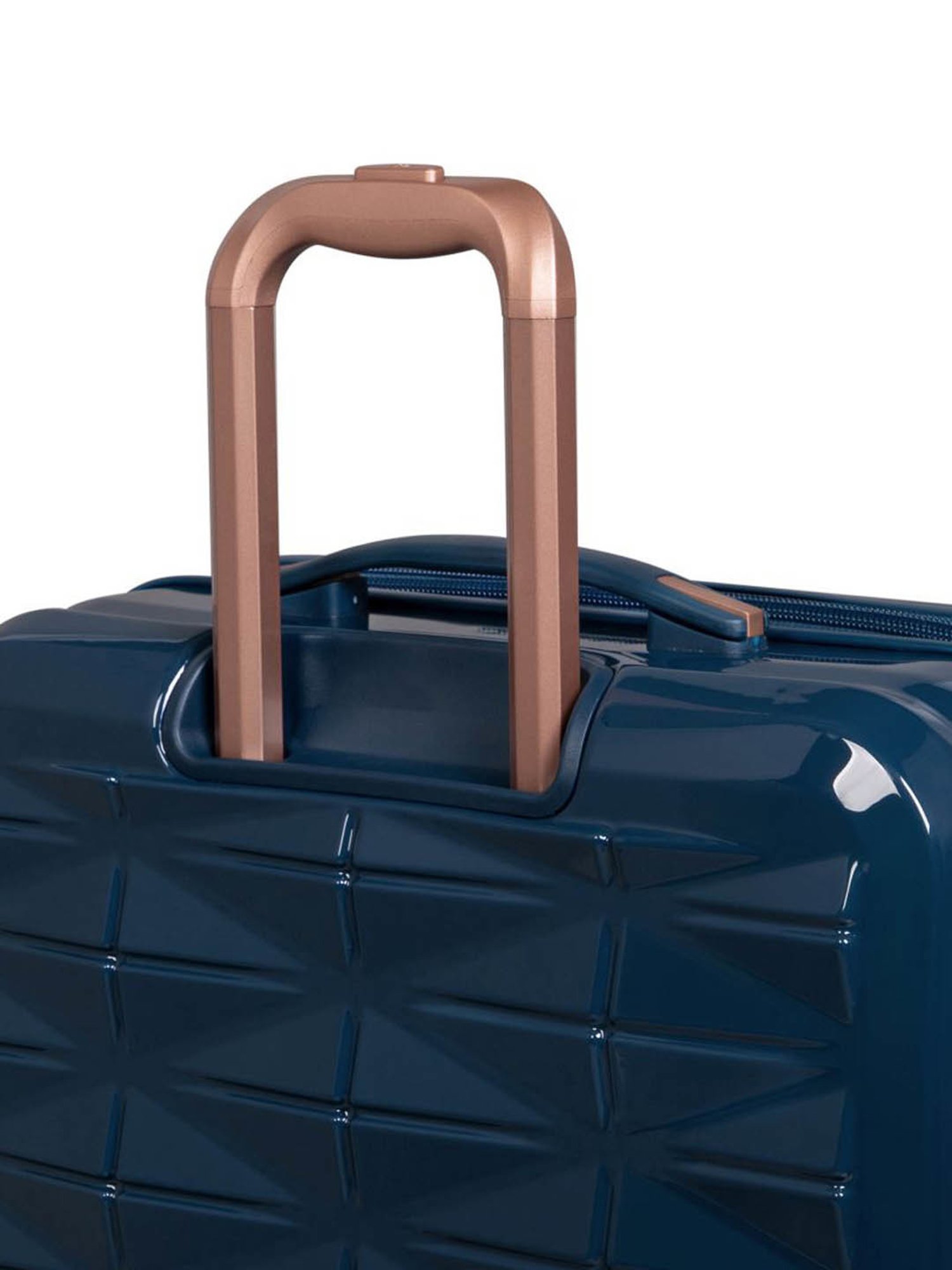 it luggage Certify Blue Combo-28 & 20 inches Expandable Hardsided Luggage Trolley with TSA Lock