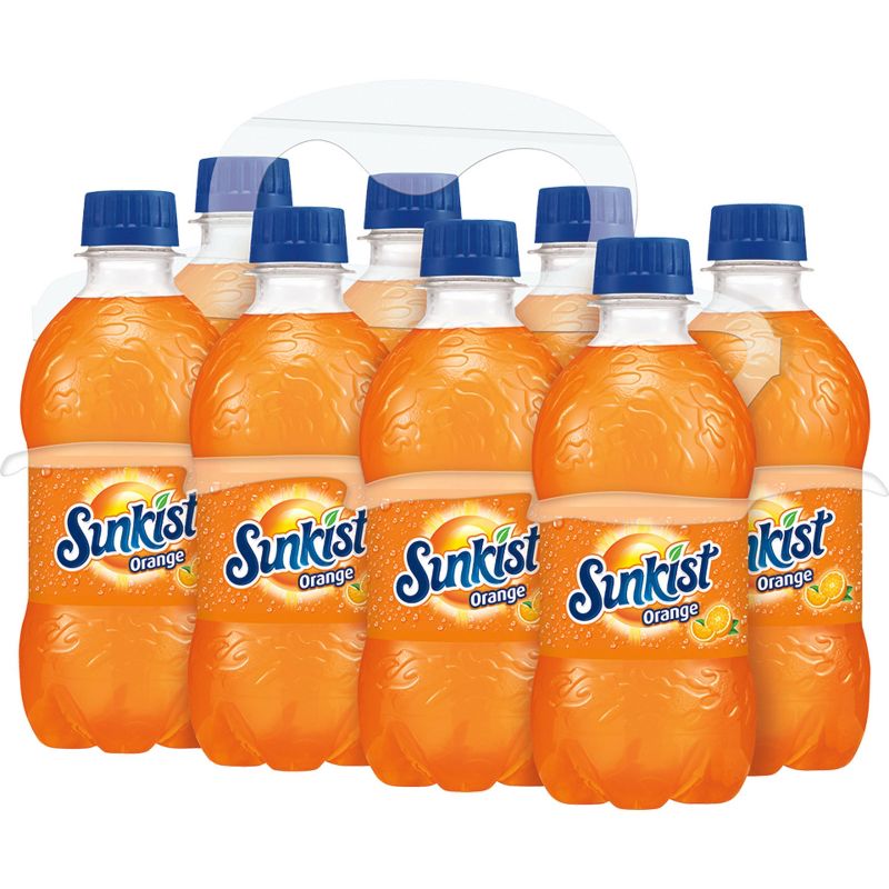 Sunkist Orange Soda - 8pk/12 fl oz Bottles