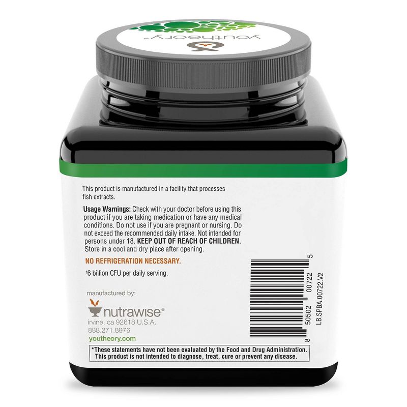 Youtheory Spore Probiotic Capsules - 60ct