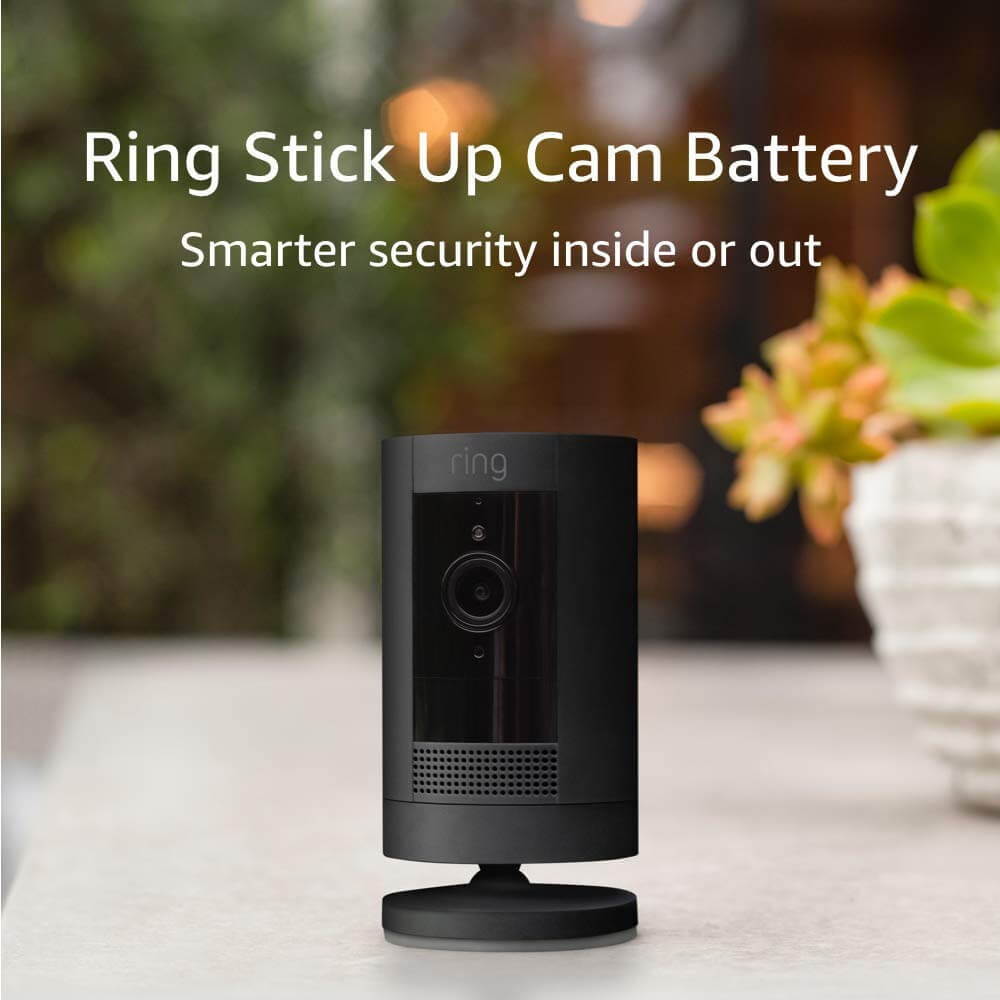 Ring Stick Up Cam Battery HD Security Camera