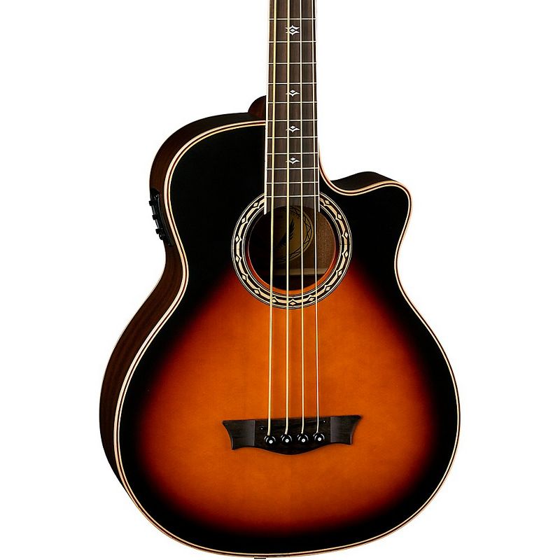 Dean Z Select With Fishman Pickups Electric Bass Black Satin