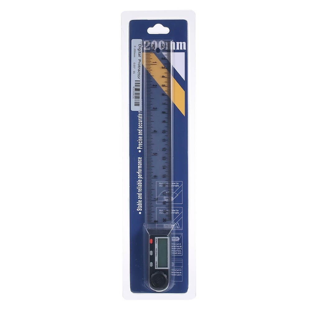 Angle Ruler 360&deg; Electronic Goniometer Protractor Measuring Tool with Hold and Zeroing Function